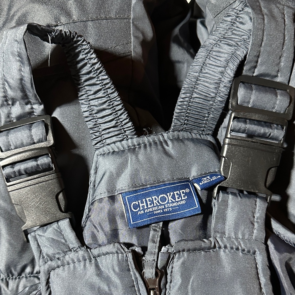 Cherokee Kids Charcoal Overalls